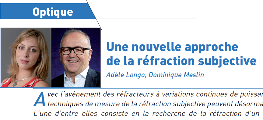 Article Adèle Longo et Dominique Meslin